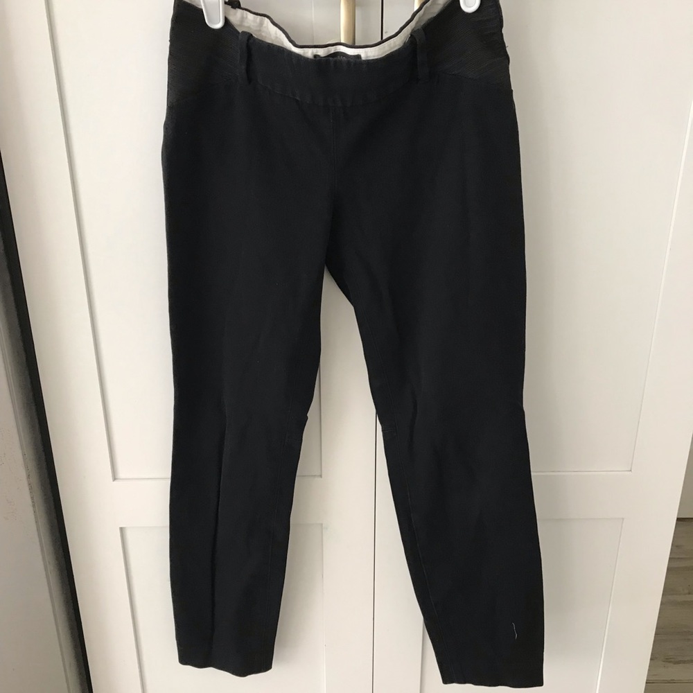 J crew Minnie maternity pants black